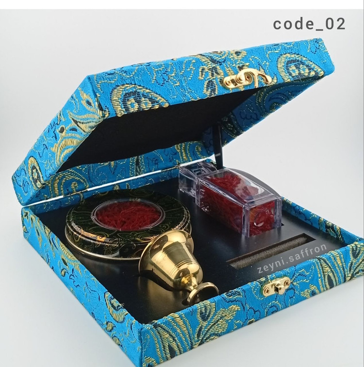 زعفران نگین ممتاز پرسی، 8 گرم (کد 02)
