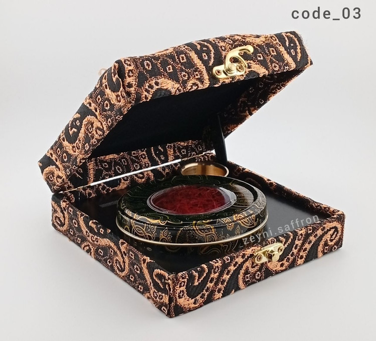 زعفران نگین ممتاز پرسی، 1 مثقال (کد 03)
