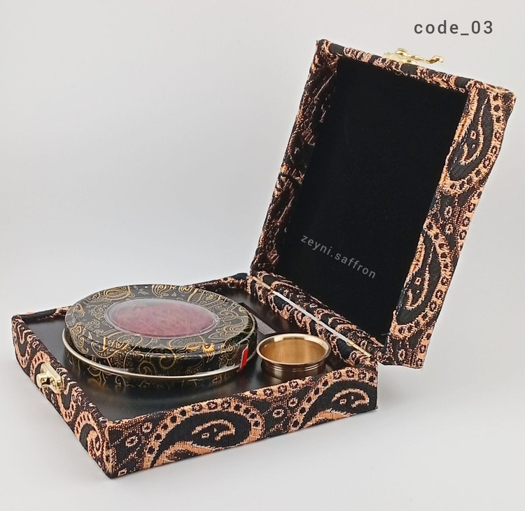 زعفران نگین ممتاز پرسی، 1 مثقال (کد 03)