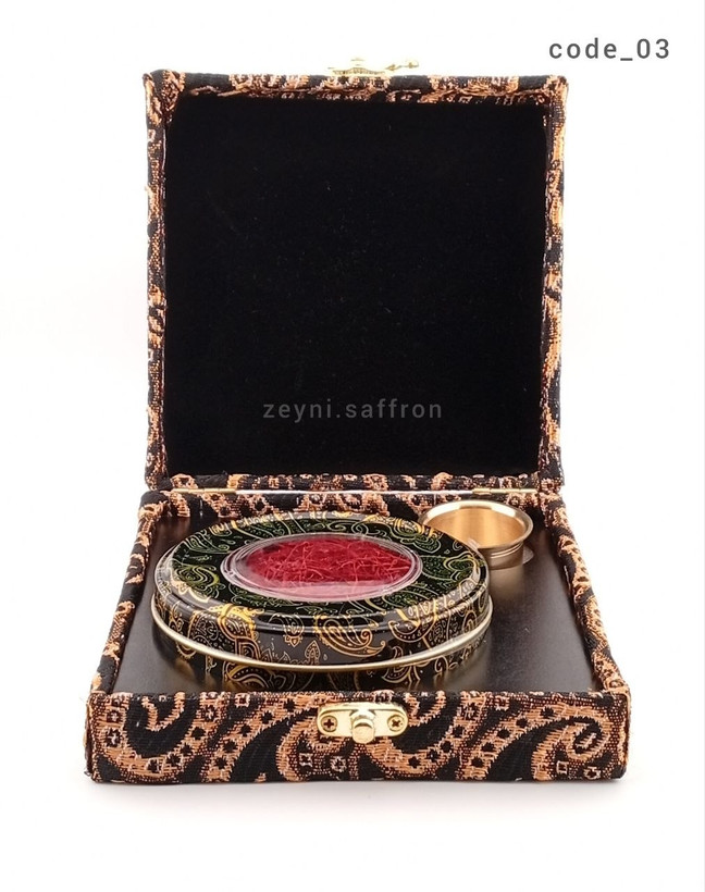 زعفران نگین ممتاز پرسی، 1 مثقال (کد 03)